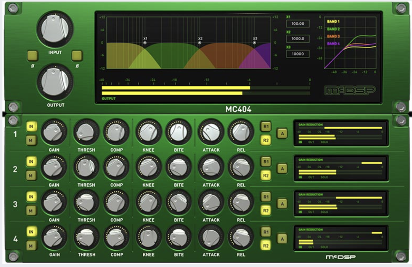McDSP MC2000 Multi-Band Compressor Native v7